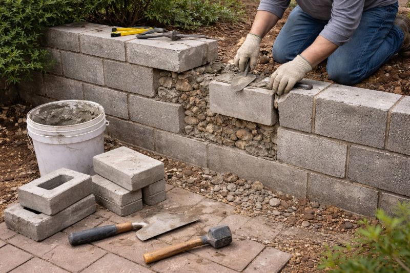 Block Wall Repair in Bayonne, NJ