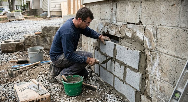Block Wall Repair in Teaneck, NJ