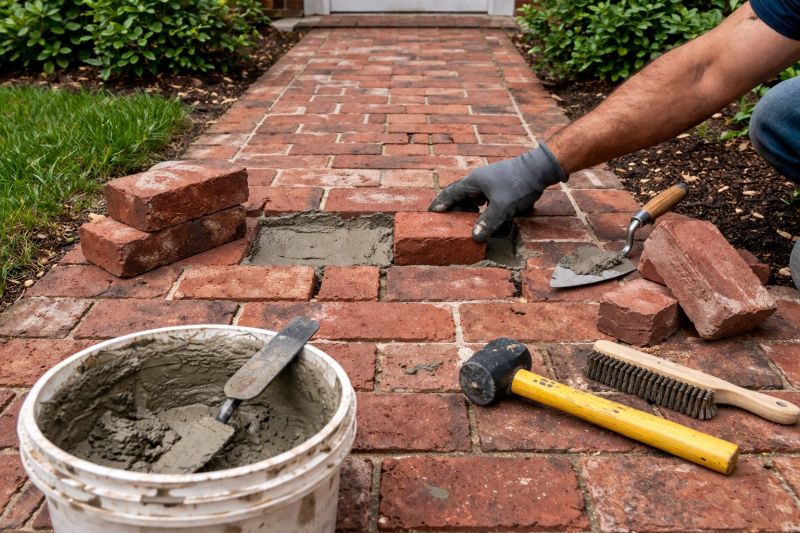 Brick Driveway Repair in Union County, NJ