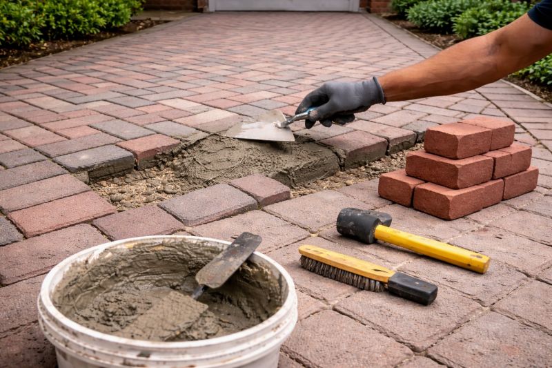 Brick Flatwork Repair in Caldwell, NJ
