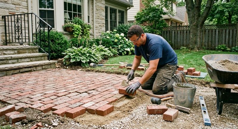Brick Flatwork Repair in Hudson County, NJ
