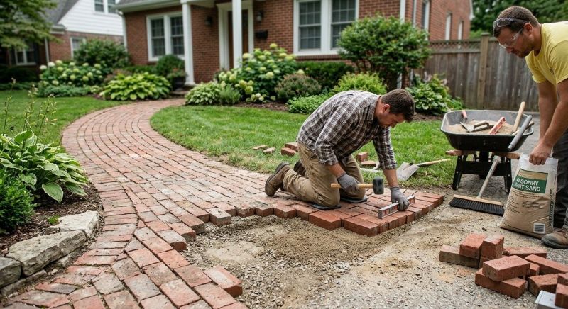 Brick Flatwork Repair in South Richmond Hill, NY