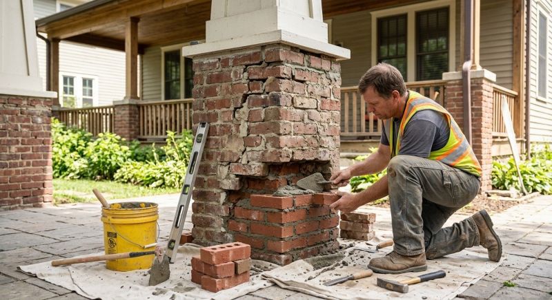 Brick Restoration in Maspeth, NY