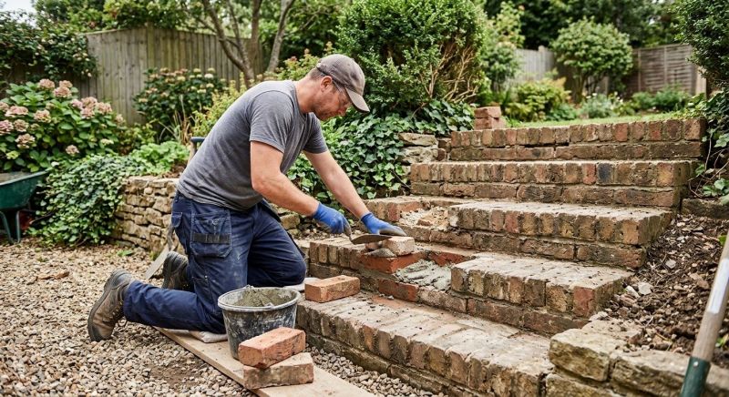 Brick Stairs Repair in Ozone Park, NY