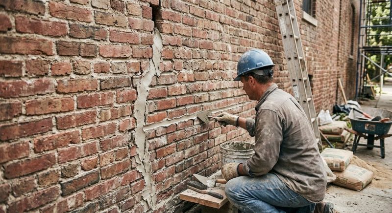 Brick Wall Repair in Clark, NJ