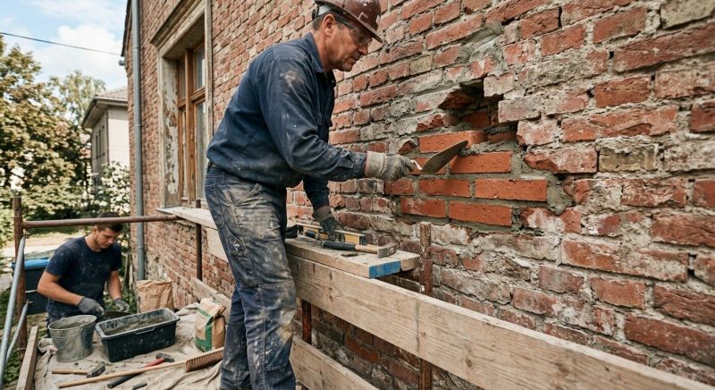 Brick Wall Repair in Clifton, NJ