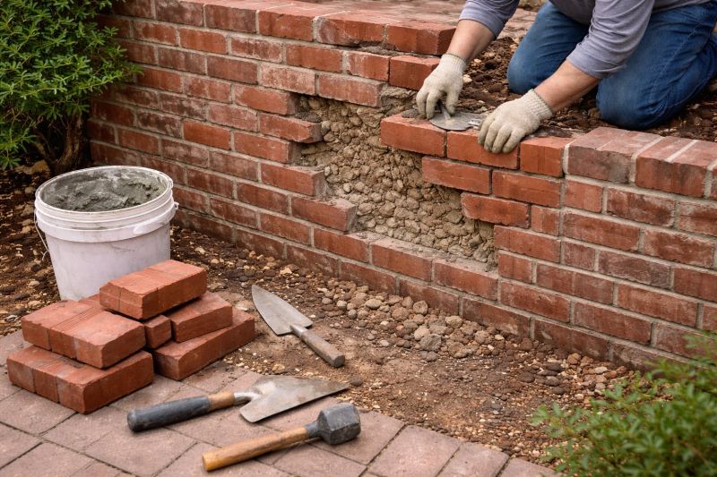 Brick Wall Repair in Edison, NJ