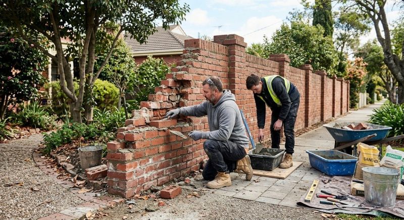 Brick Wall Repair in Glen Rock, NJ
