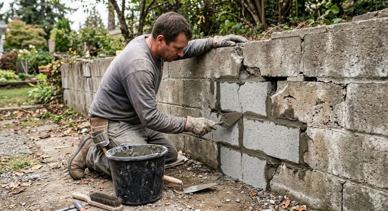 Concrete Block Repair in Gillette, NJ