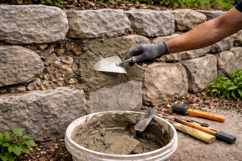 Retaining Wall Repair in Bayonne, NJ