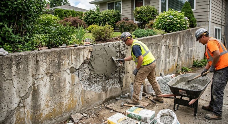 Retaining Wall Repair in Bergen County, NJ