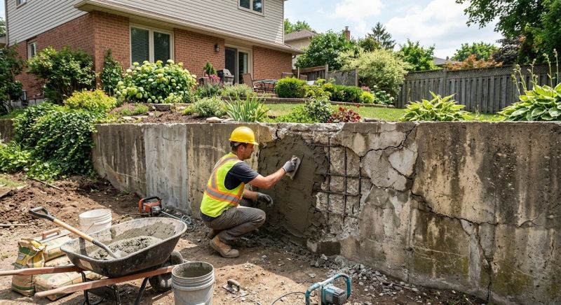 Retaining Wall Repair in Cedar Grove, NJ