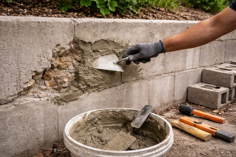 Retaining Wall Repair in Edison, NJ