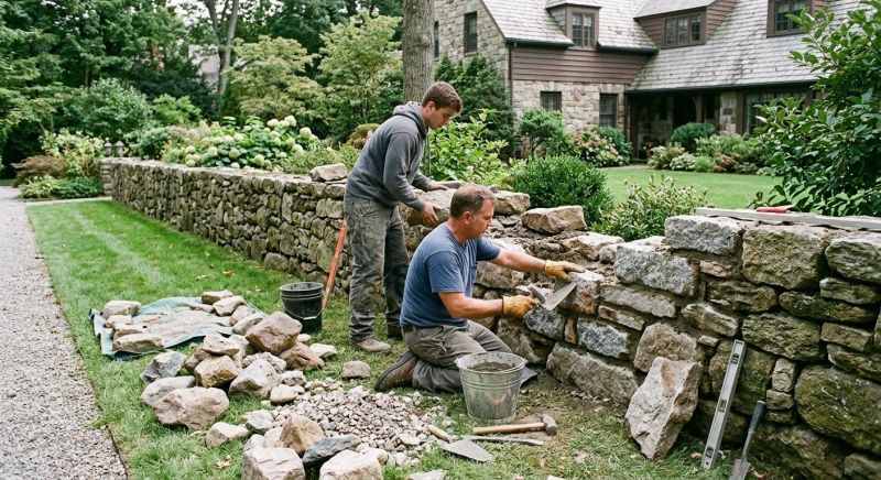 Retaining Wall Repair in Glen Rock, NJ