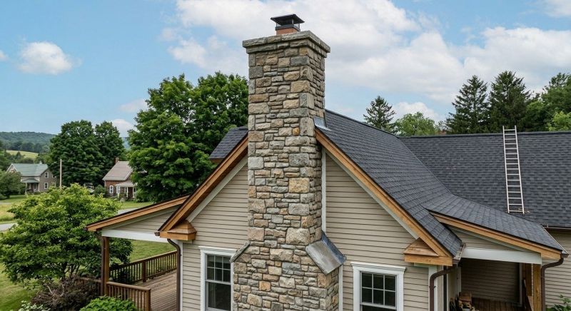 Stone Chimney Installation in Dumont, NJ