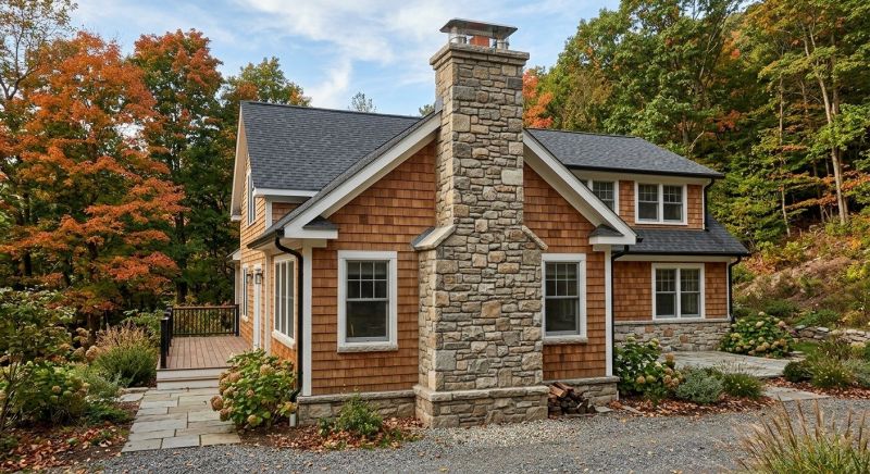 Stone Chimney Installation in Hazlet, NJ