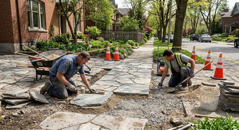 Stone Driveway Repair in Union County, NJ