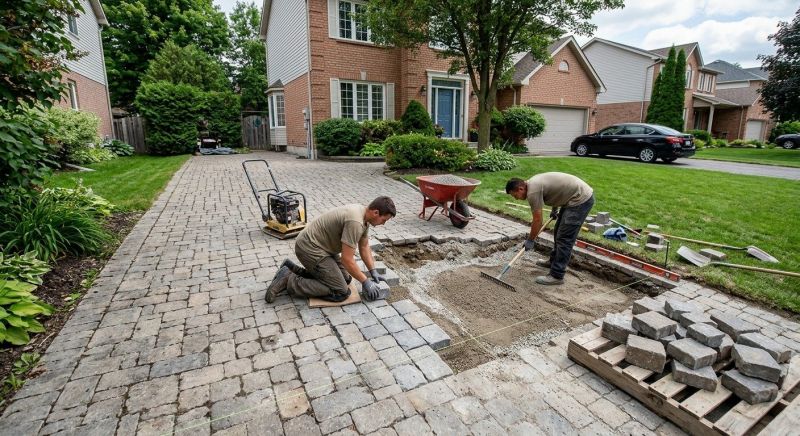 Stone Driveway Repair in Union County, NJ