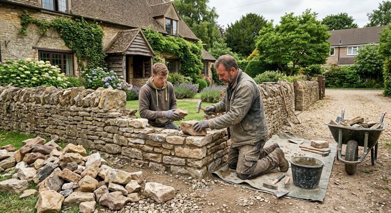 Stone Wall Repair in Elmhurst, NY