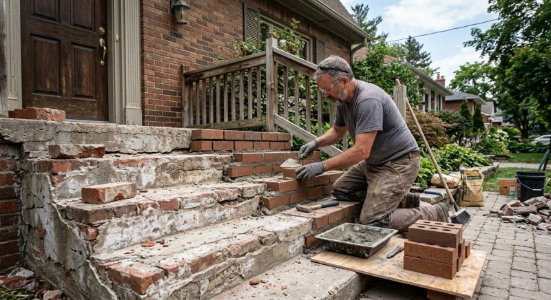 Stonework Repair in Clark, NJ